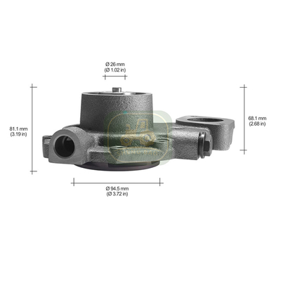 Bộ phận thay thế động cơ bền RE500734 RE500737 Máy bơm nước cho máy kéo JD