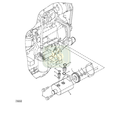 Các bộ phận đo thủy lực 50L RE241577 Máy bơm thủy lực cho máy kéo JD