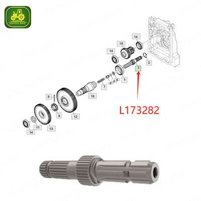 Các bộ phận hệ số PTO L173282 Đường ra PTO phía sau 21/33T Cho máy kéo