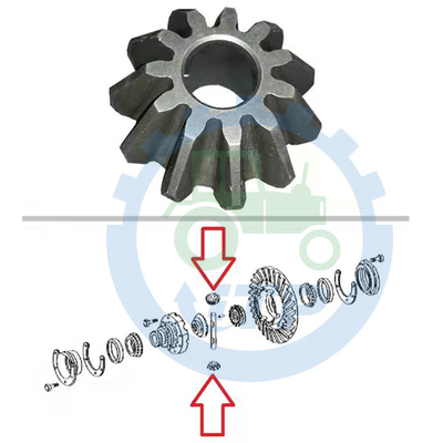T29227 Bộ vi sai truyền động bánh răng côn cho  820 920