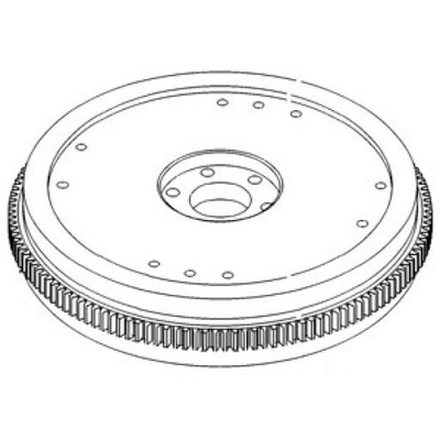 Bánh đà máy kéo  Ford F1NN6375AA 81871636 128T