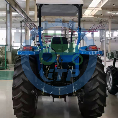Máy kéo nông trại mini 120hp ma sát khô cho nông nghiệp 4x4